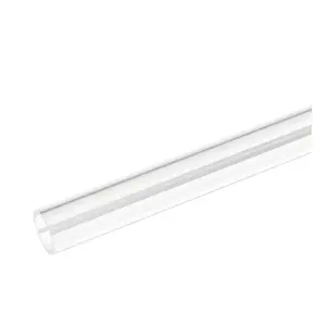 Tube BitsPower BP-NCPLT12-L500 — PETG transparent, 12 mm diameter, 50 cm length