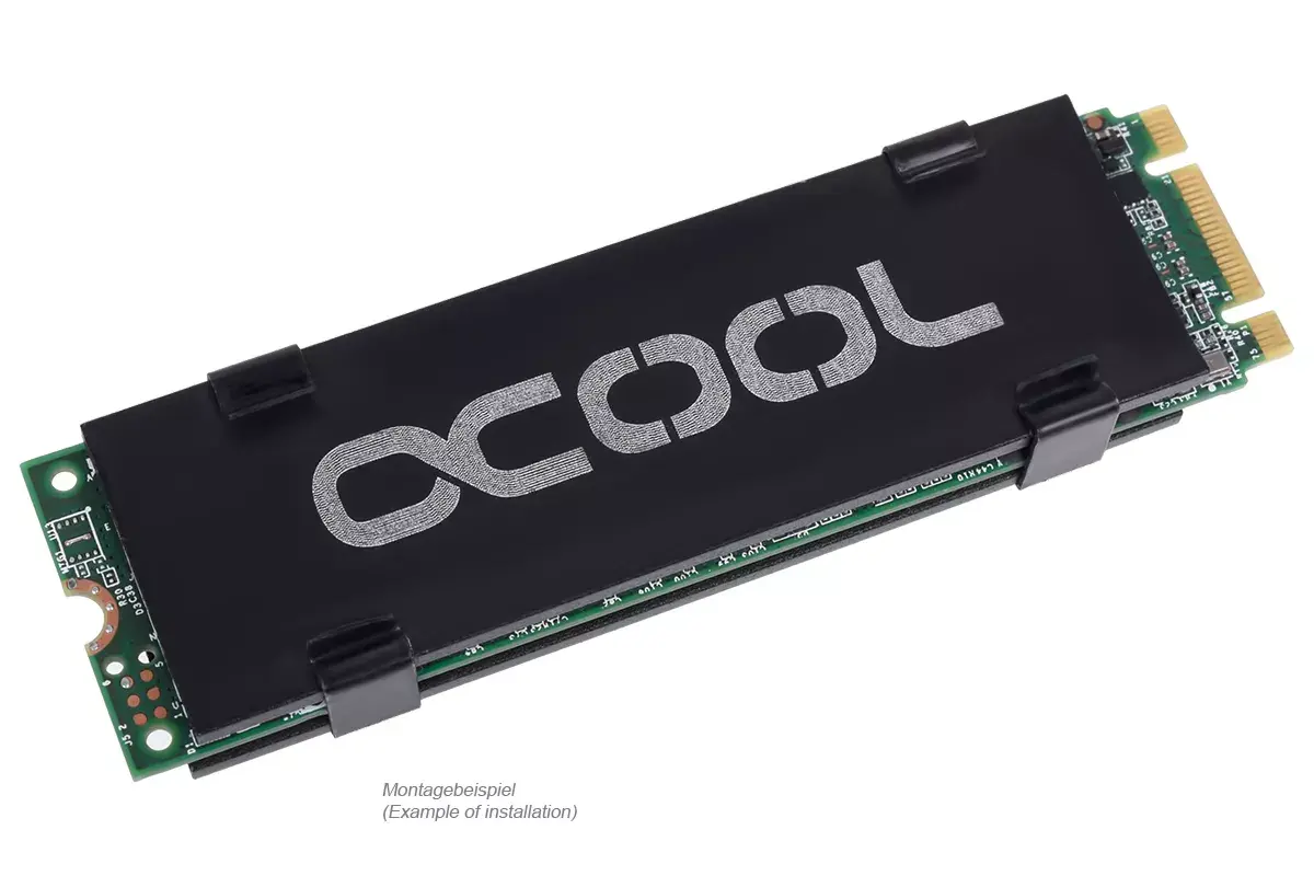 Heatsink/Radiator Alphacool HDX - M.2 SSD M01 Photo 4