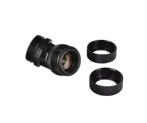 Thermaltake Pacific 45 grādu cauruļu savienojums 16 mm caurulēm, melns
