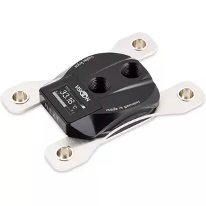 Water block Aqua-Computer 21714 — Acetal/Nickel, 111×75×22 mm, liquid cooling part