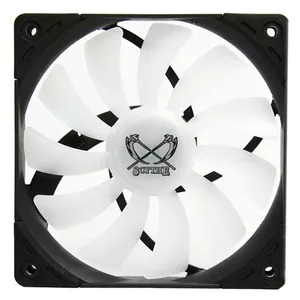 Scythe SU1225FD12LR-RD computer cooling system Universal Fan 12 cm Black, White 1 pc(s)