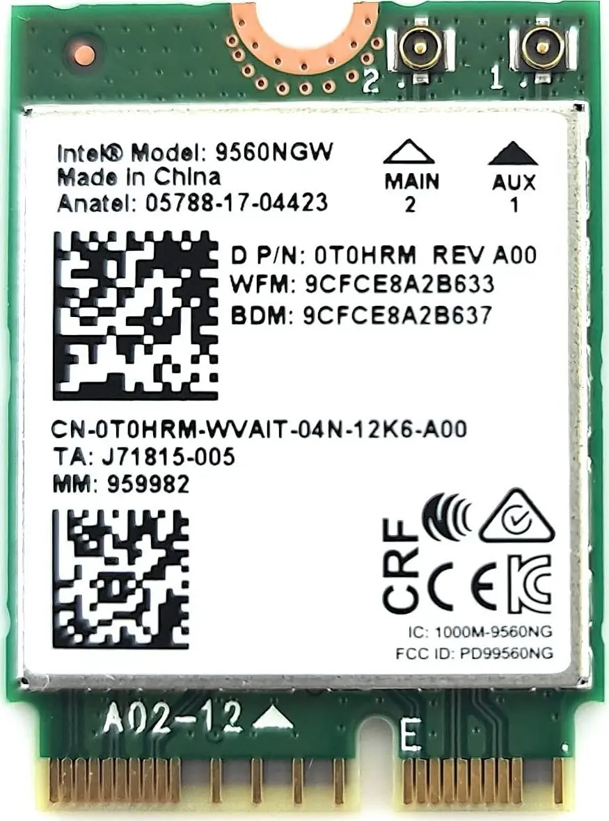 Bezvadu adapteris Intel Wireless-AC 9560 Photo 2