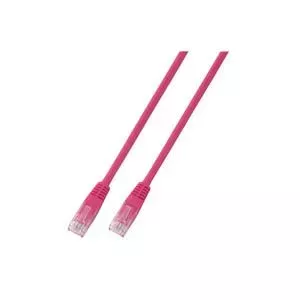 EFB Elektronik RJ45 U/UTP Cat.5e tīkla kabelis Fuksīns 1 m Cat5e U/UTP (UTP)