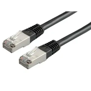 Network Cable ROLINE FTP Patch Cord Cat.5e RJ-45 0.5 m Black