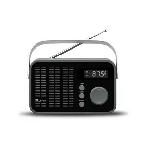 Eltra radio model 261 with PLL digital tuning, black