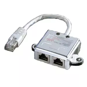 T-Adapter VALUE Cat.5e shielded silver