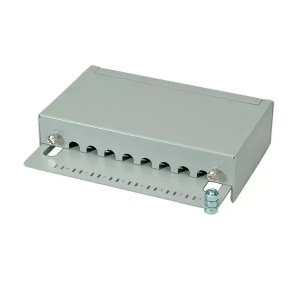 Wall Mount Patch Panel ROLINE Cat.5e 8 Ports Photo 2