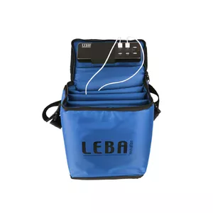 Leba NoteBag Blue 5, USB-C (Schuko plug), 20 watts available per device, Intelligent P.D. 3.0