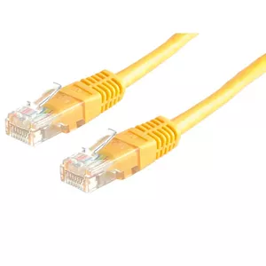 Сетевой кабель ROLINE UTP Patch Cord Cat.5e RJ-45 0.5м Желтый