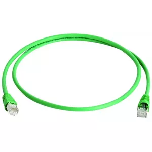 Telegärtner MP8 FS 600 LSZH-1,0 green networking cable 1 m