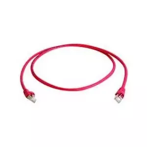 Crossover Networking Cable Telegärtner MP8 FS 600 LSZH Red 1m