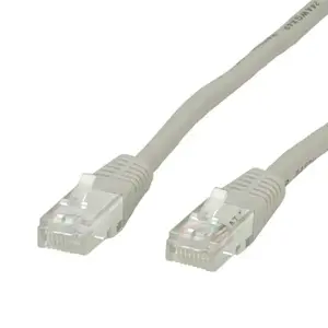 VALUE Cat.6 UTP Patch Cord, RJ-45 connectors, grey, 0.5 m