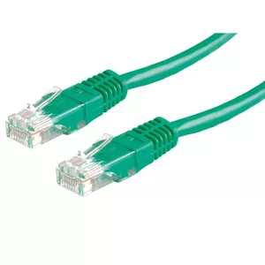 Сетевой кабель VALUE UTP Patch Cord Cat.6 RJ45 10м Зеленый