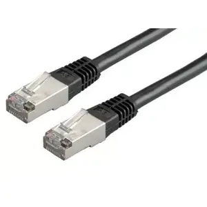 Патч-корд ROLINE S/FTP Cat.6 черный 0.5м