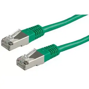 Сетевой кабель ROLINE S/FTP (PiMF) Patch Cord RJ-45 Cat.6 2.0m Зеленый