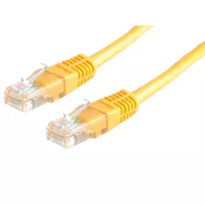 Value 21.99.1562 tīkla kabelis Dzeltens 5 m Cat6 U/UTP (UTP)