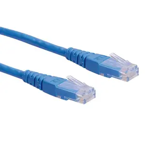 Сетевой кабель ROLINE UTP Patch Cord Cat.6 RJ-45 1м Синий