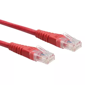 Сетевой кабель ROLINE UTP Patch Cord Cat.6 RJ-45 1м Красный