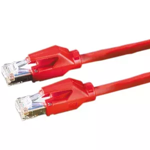 Draka Comteq S/FTP Patch cable Cat6, Red, 1m сетевой кабель Красный