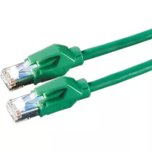 Draka Comteq S/FTP Patch cable Cat6, Green, 1m сетевой кабель Зеленый