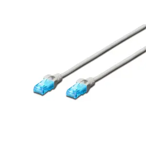 Сетевой кабель Digitus CAT 5e U/UTP патч-корд RJ45 Cat5e 15м Серый