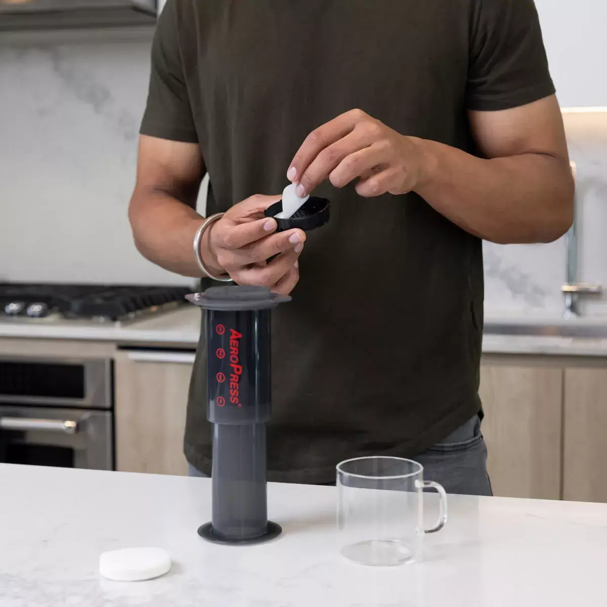 Бумажный одноразовый фильтр AeroPress 81R24 Photo 4