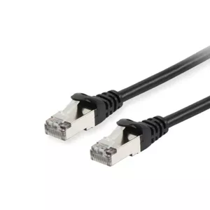 Patch Cable Equip Cat.6 S/FTP RJ-45 0.5m Black