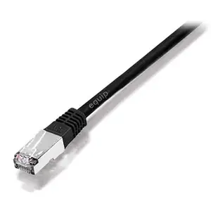 Кроссоверный патч-кабель Equip Cat.5e RJ-45 3м черный