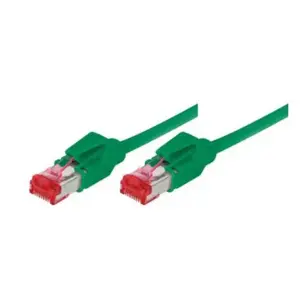 Networking cable Tecline 1m Cat6a S/FTP Green