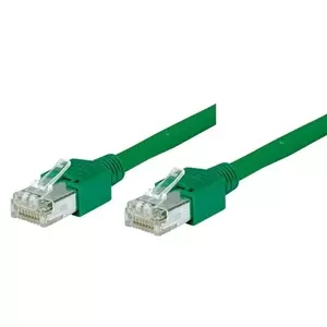 Networking Cable Tecline 71300G Green 0.5m Cat5e SF/UTP