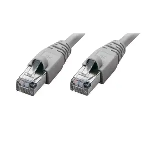 Сетевой кабель Tecline 71400 0.5м Cat6a S/FTP Серый