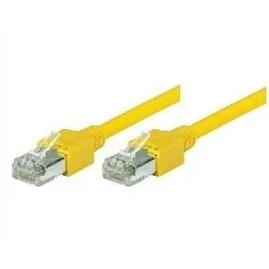 Сетевой кабель Tecline S/UTP Cat5e 3м Желтый