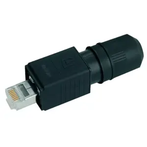 Разъем RJ45 Telegärtner J80026A0013 Черный