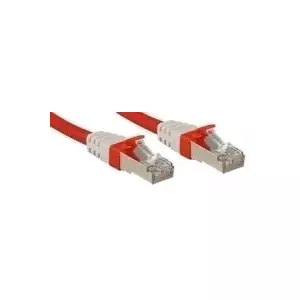 Tīkla kabelis Lindy Cat.6 (A) SSTP / S/FTP PIMF Premium RJ-45 15m Sarkans