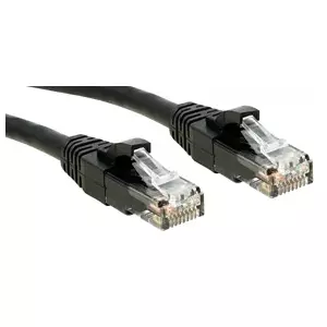Networking Cable Lindy Cat.6 UTP RJ-45 Cat6 0.3m Black