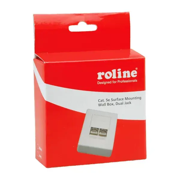 ROLINE Surface Mount Wall Jack Cat.5e Photo 2