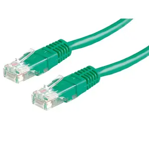 Сетевой кабель VALUE UTP Patch Cord Cat.6 RJ45 7м Зеленый