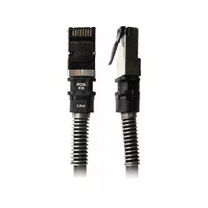Tīkla kabelis PatchSee PCI6 FTP 4.0m Cat6a 4m Melns