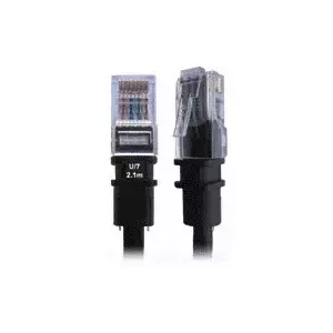 Tīkla kabelis PatchSee Cat5e FTP 0.6m melns
