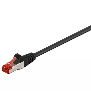 Goobay 68693 networking cable Black 1 m Cat6 S/FTP (S-STP)