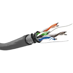 Network Cable Goobay CAT 5e SF/UTP Grey 100m