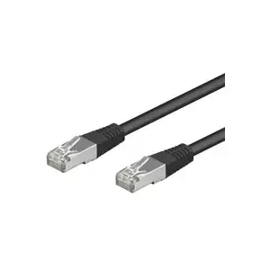 Networking Cable Goobay CAT 5-700 FTP Black 7m