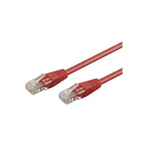Сетевой кабель Goobay CAT 6-100 UTP Red 1m