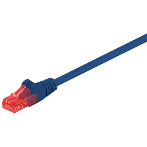 Patch Cable Goobay CAT 6 U/UTP Blue 10m