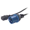 APC Power Cord C19 to IEC 309 AP9876 Photo 2