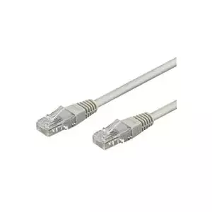 Goobay CAT 6-100 UTP Grey 1m networking cable