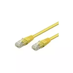 Goobay Tīkla kabelis 2m CAT 5e Dzeltenais U/UTP 7001032