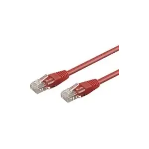 Networking Cable Goobay CAT 5-1000 UTP Red 10m