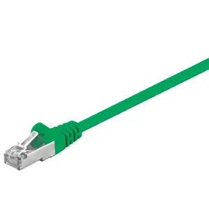 Сетевой кабель Goobay 68045 Зеленый 3м Cat5e SF/UTP