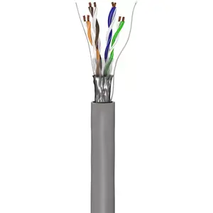 Network Cable Goobay CAT 5e F/UTP 100m Grey